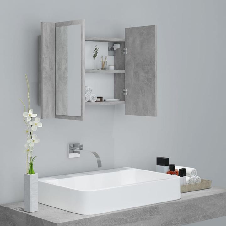 Produktbild vidaXL LED Spiegelschrank (12 x 12 x 45 cm)