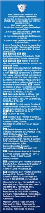 Produktbild Oral-B Pro Battery (Oszillierende Zahnbürste)