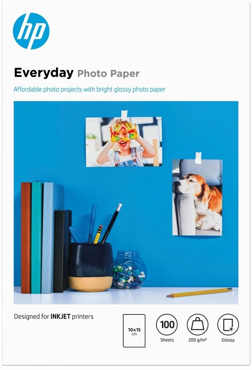 Actual product image HP Cr757a (200 g/m², 10 x 15 cm, 100 x)