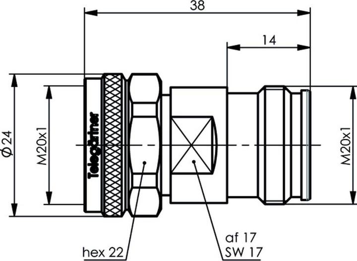 Immagine prodotto Telegärtner Connettore 4.3-10