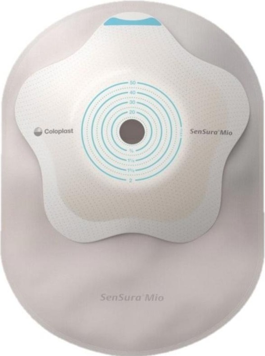 Produktbild Coloplast Sensura Mio Concave 10-60mm maxi 1-teilig geschlossen mit Fenster opaque 10 Stk (10 Stück, 2068.32 ml, 440 g)