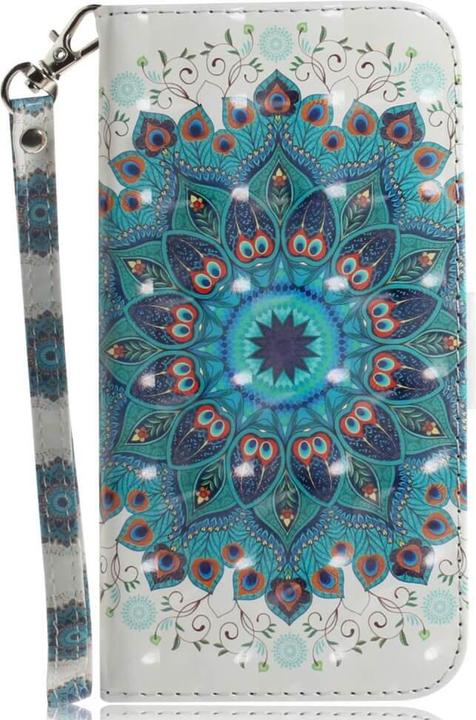 Actual product image Cover-Discount Sony Xperia 10 V - Case Glitter Effect Mandala (Sony Xperia 10 V)