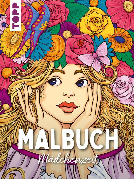 Produktbild Malbuch Mädchenzeit