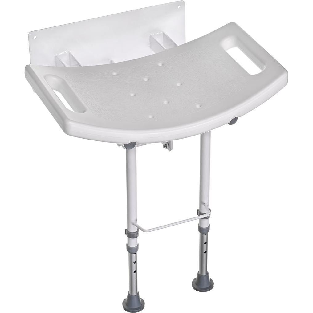 AIV, Sedile per vasca + Sgabello da doccia, Krzesło prysznicowe składane przyścienne