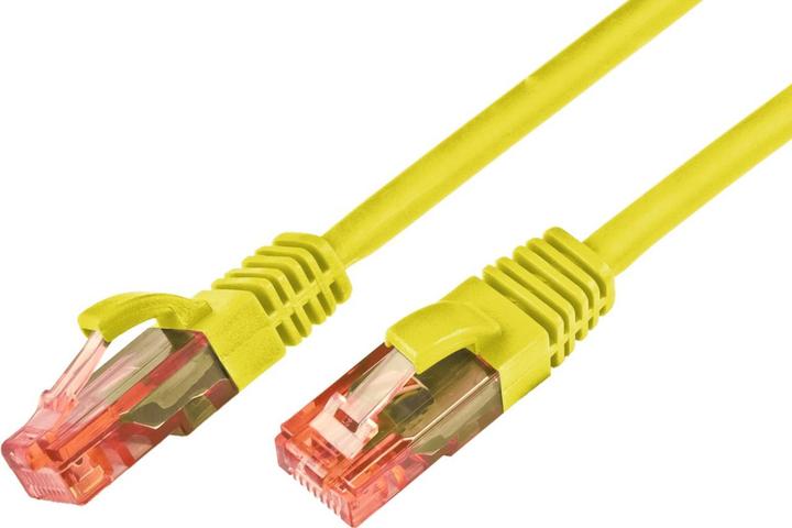 Produktbild Wirewin Patchkabel: UTP 15m gelb (U/UTP, CAT6, 15 m)