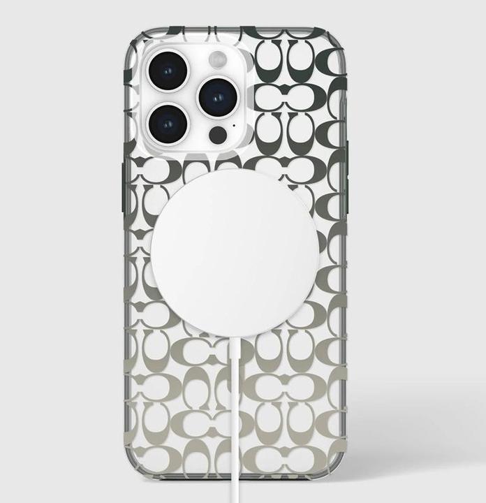 Produktbild Coach Signature C Ombre MagSafe – iPhone 15 Pro Max Hülle (Deep Forest) (Apple iPhone 15 Pro Max)