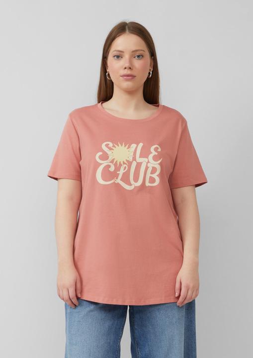 Produktbild S.Oliver T-Shirt Baumwollshirt mit Frontprint (52)