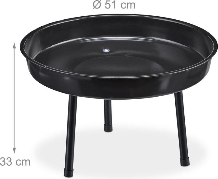 Actual product image Relaxdays Swivel grill