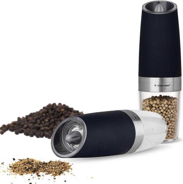 Image du produit Steakchamp Moulin à poivre avec capteur de basculement (Poivre)