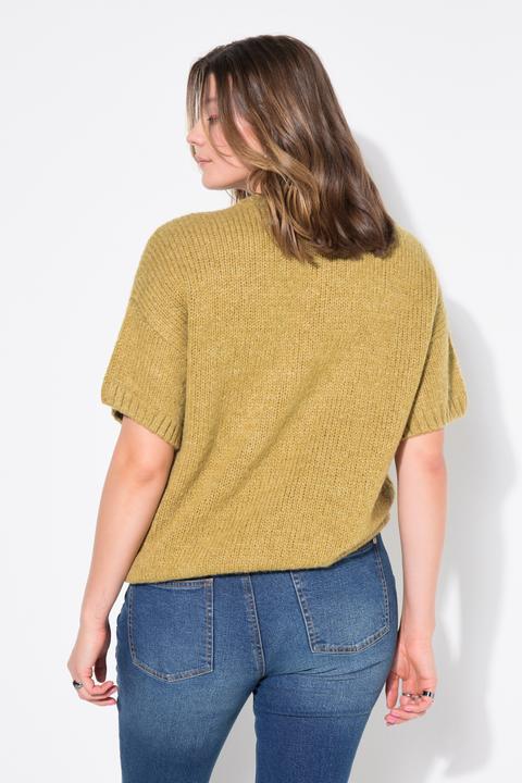 Image du produit Studio Untold Pull oversize, manches courtes, maille fantaisie (54)