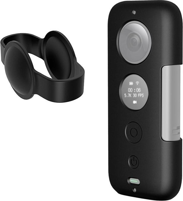 Puluz in Insta360 One X Silikon Schutzhülle mit Linsenschutz