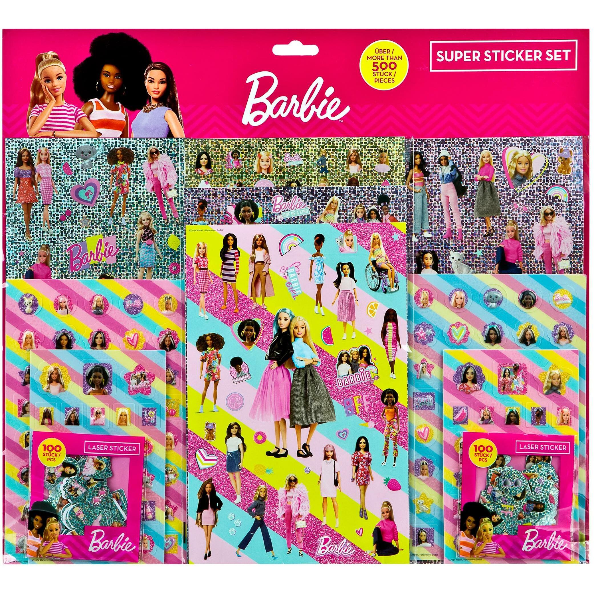 Undercover, Sticker, Motivsticker Barbie 1 Stück