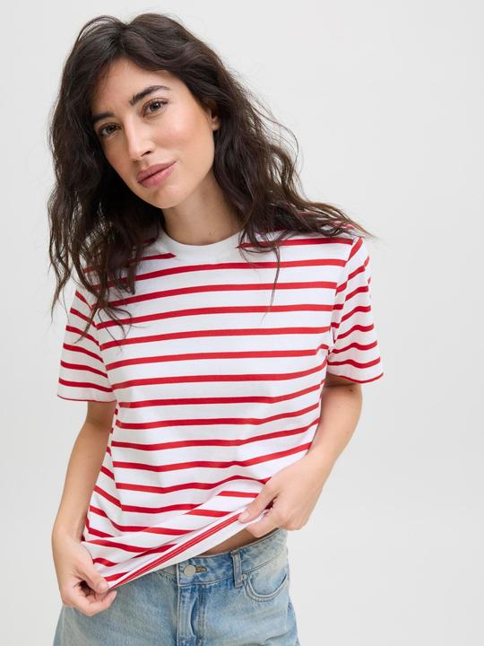 Produktbild JJXX Jxanna Ss Regular Every Stripe Tee Jrs (S)