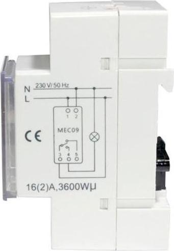 Image du produit Maclean MCE09 MCE09 Programmable Digital Timer Switch Time Relay Switch DIN