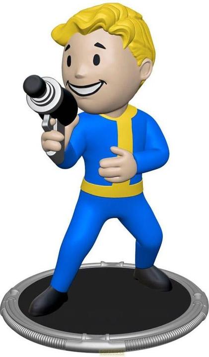 Actual product image Toynk Toys Fallout minifigures 2-pack set A Excavator & Vault Boy (Gun) 7 cm