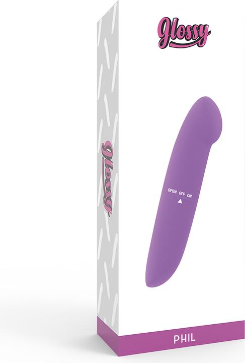 Productafbeelding Glossy Phil Vibrator Paars