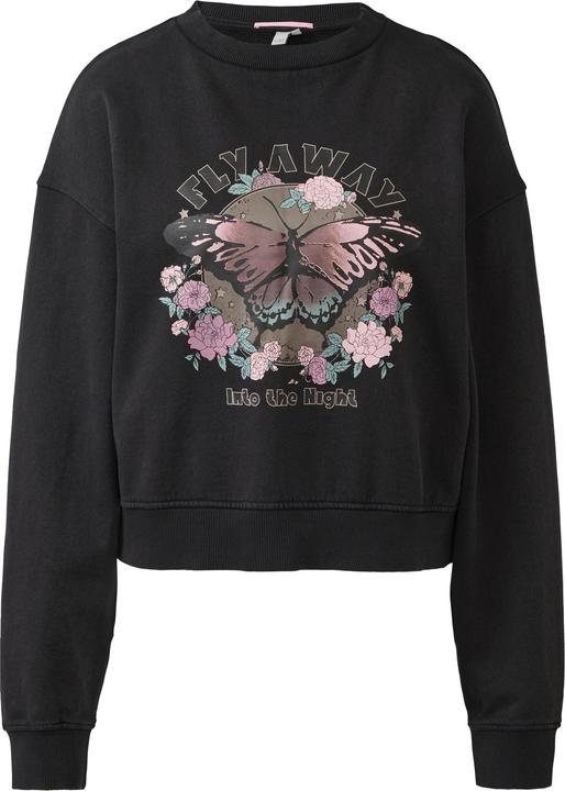 Immagine prodotto S.Oliver Sweatshirt Gewaschenes Sweatshirt mit Frontprint (S)