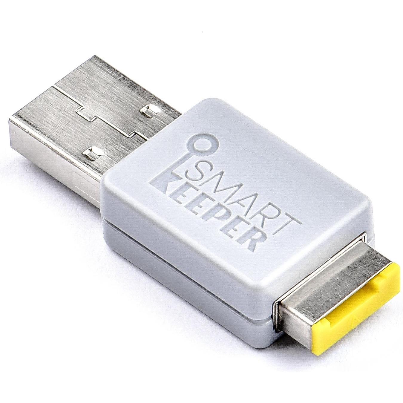 Smart Keeper SmartKeeper Basic "USB Stick" verriegelbar 32GB gelb, Notebook Security, Gelb