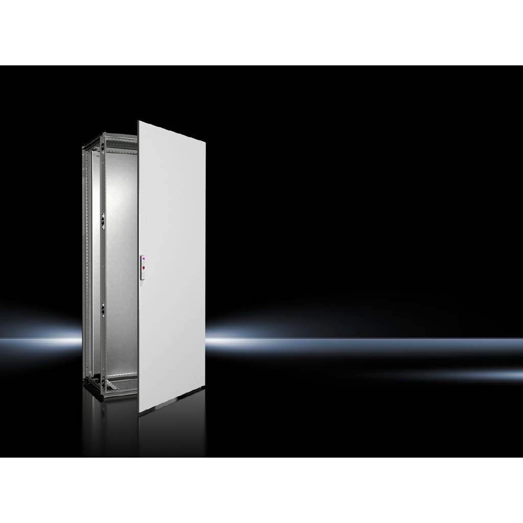 Rittal VX 8885.000 Freistehendes Gestell Grau (19 Zoll Rack), Serverschrank, Grau