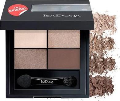 Produktbild Isadora Eye Shadow quadruple eye shadow 01 Muddy Nudes 4g (Muddy Nudes)