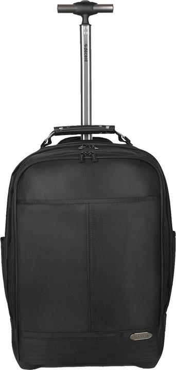 Decent B-To-Work Laptop Backpack Wheeled Noir