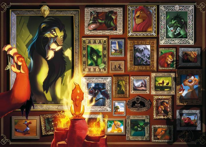 Image du produit Ravensburger Puzzle 12000101 - Scar - 1000 pièces Disney Villainous Puzzle pour adultes et enfants (1000 pièces)