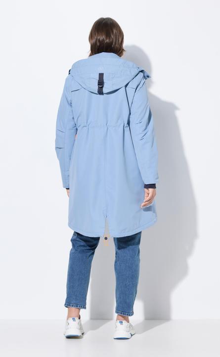 Image du produit Laurasøn Parka technique à capuche, col montant, fermeture éclair (40)