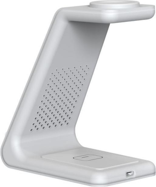 Produktbild Tech-Protect Dock station QI15W-A36 3IN1 WIRELESS CHARGER FOR APPLE White (10 W)