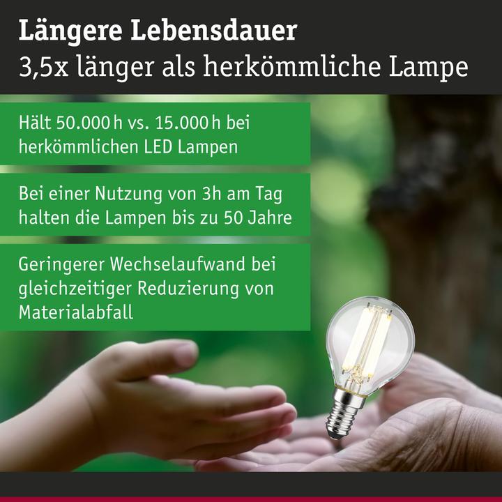 Produktbild Paulmann Tropfen Eco-Line (E14, 4 W, 840 lm, 1 x, A)