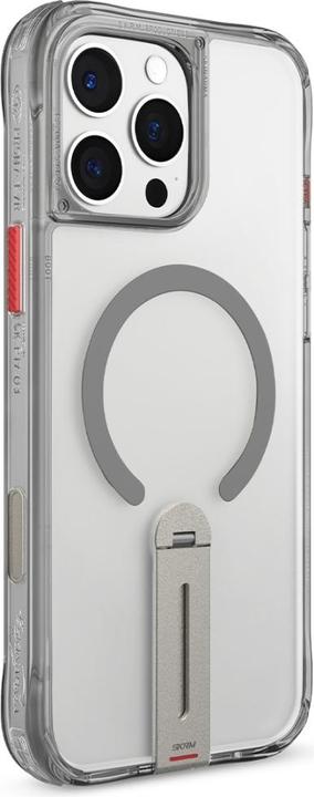 Immagine prodotto Skinarma Case Helix for iPhone 16 Pro Magnetic Charging 360 Rotating Stand titanium (Apple iPhone 16 Pro)