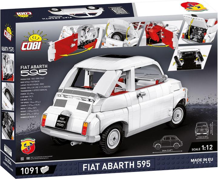 Image du produit Cobi 1965 Fiat 500 Abarth