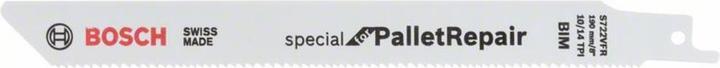Actual product image Bosch Professional Zubehör Sabre saw blade S 722 VFR, Special for Pallet Repair, 190 mm, 0.9 mm, pack of 5