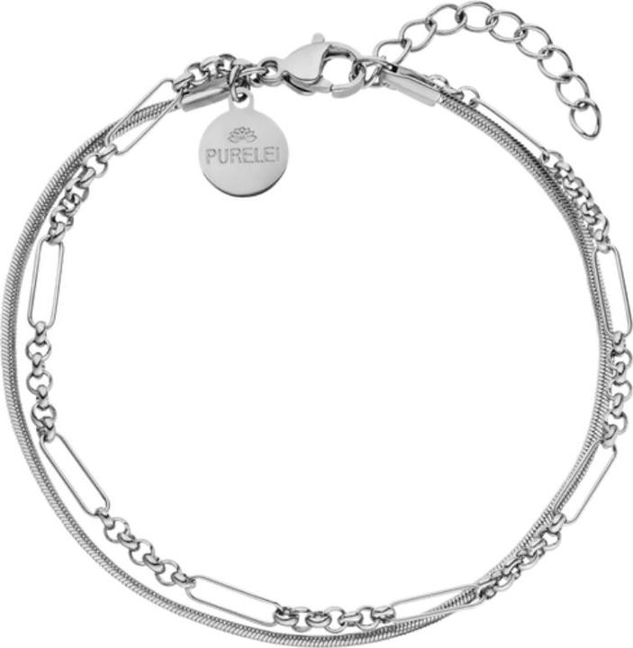 Immagine prodotto Purelei Bracciale Unison argento (19 cm, Acciaio inossidabile)