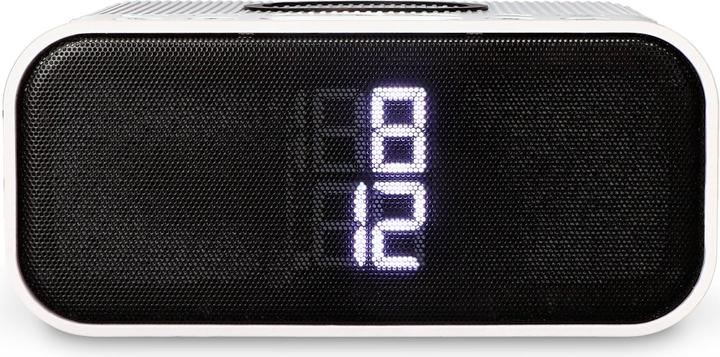Image du produit KSIX Wuad Horloge D'Alarme Chargeur Sans Fil 10w Bluetooth Speaker Fm Radio