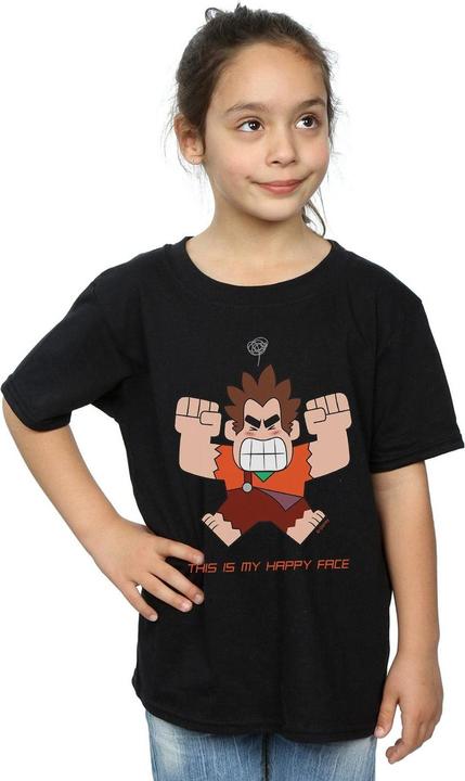 Produktbild Disney Wreck It Ralph Happy Face TShirt Mädchen (128)