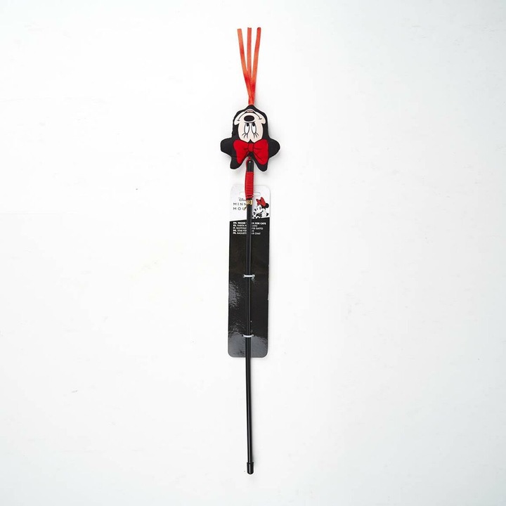 Actual product image Minnie Mouse Cat toy Black Red (Catmint toy)