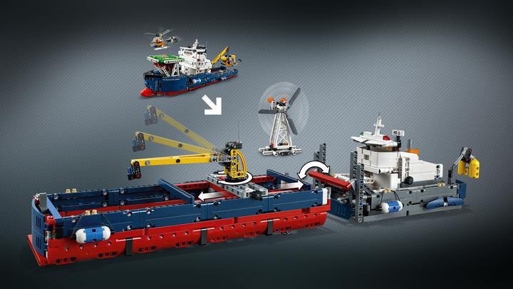 Image du produit LEGO Le navire d'exploration (42064, LEGO Technic)