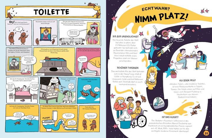 Actual product image Die erste Achterbahn der Welt und andere erstaunliche Erfindungen (German, Franziska Höllbacher, Gundula Müller-Wallraf, Mike Barfield, 2024)