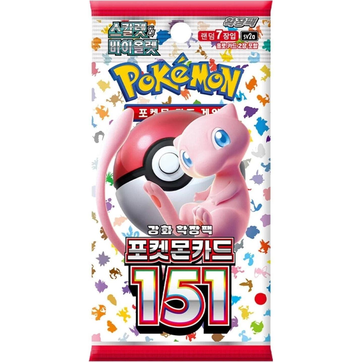 Pokémon Pokemon TCG 151 Booster Box (Koreanisch, Booster Display) (51811)