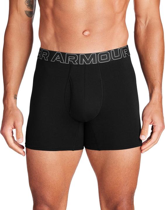 Actual product image Under Armour Ua Performance Cotton - Solid 6 In 3pk (M, pack of 3)
