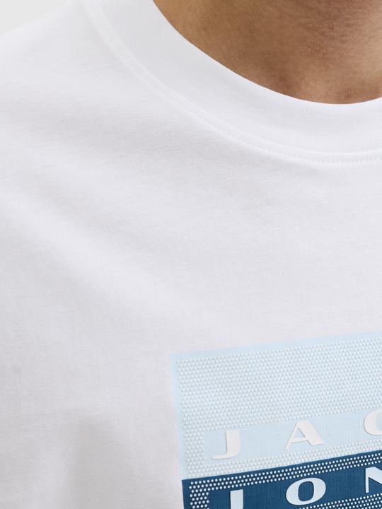 Produktbild Jack & Jones Jcofusion Dots Print Tee Ss Crew Sn (L)