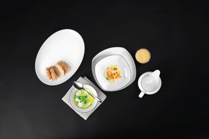 Produktbild Seltmann Weiden LIDO Black Line 10826 Dessertschale eckig 15 cm (15 cm, 0.48 l, 1 x)