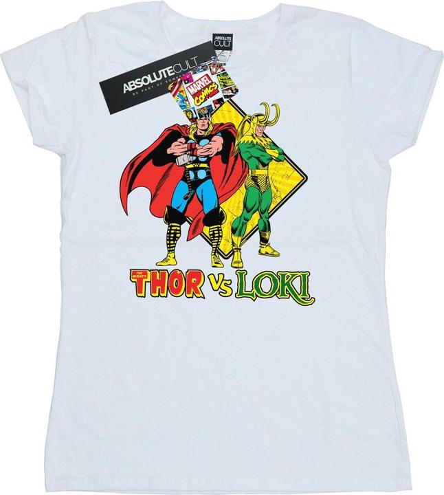 Image du produit - T-shirt THOR VS LOKI - Femme (S)