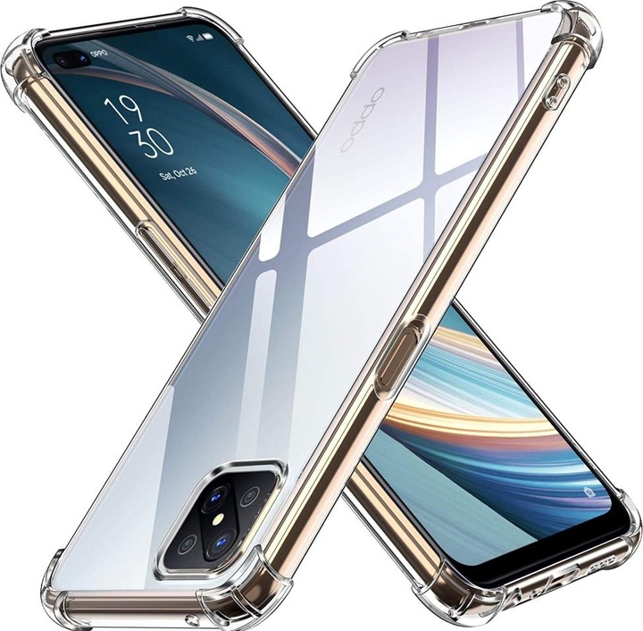 Image du produit Screenguard Oppo Reno4 Z 5G Housse Crystal Soft Airbag Bumper (Oppo Reno 4 Z 5G)