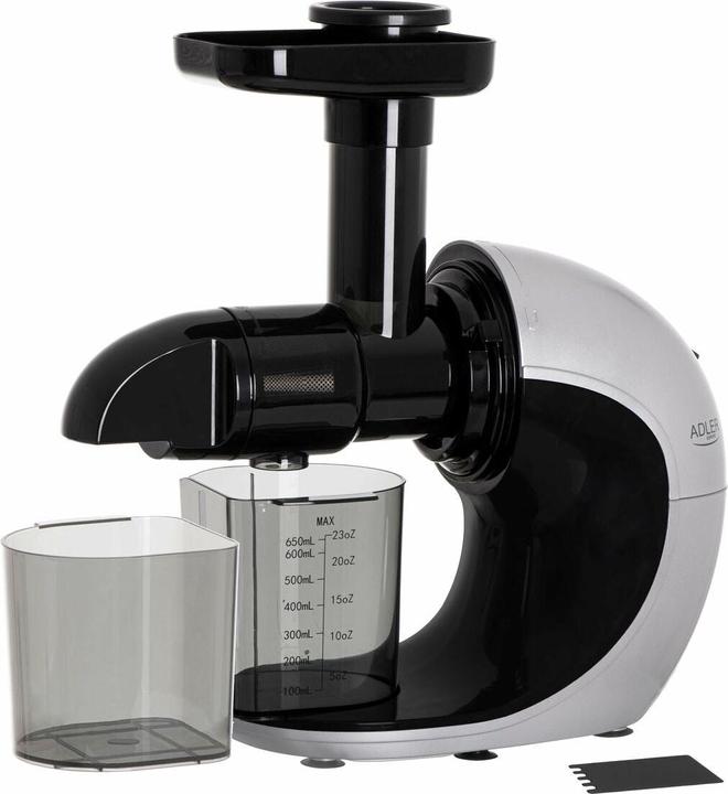 Produktbild Adler AD 4131 Slow-speed juicer 3in1 - Meat mincer, Juicer, Vegetable grater, Stainless Steel