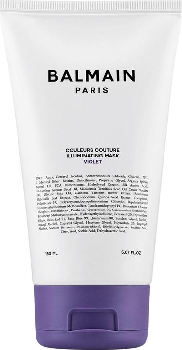 Productafbeelding Balmain Hair - Couleurs Couture Illuminating Violet Mask - Violet - 150ml (150 ml)