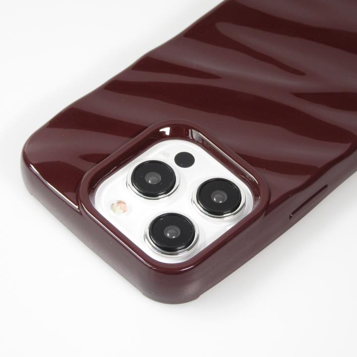 Image du produit PhoneLook Coque Silicone avec forme de vague 3D mat Violet (Apple iPhone 15 Pro Max)