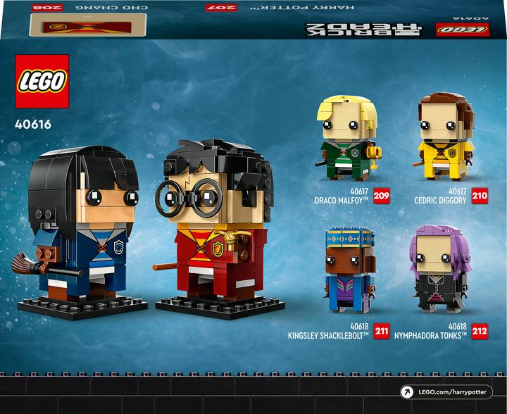 Produktbild LEGO Harry Potter & Cho Chang (40616, LEGO Brickheadz)