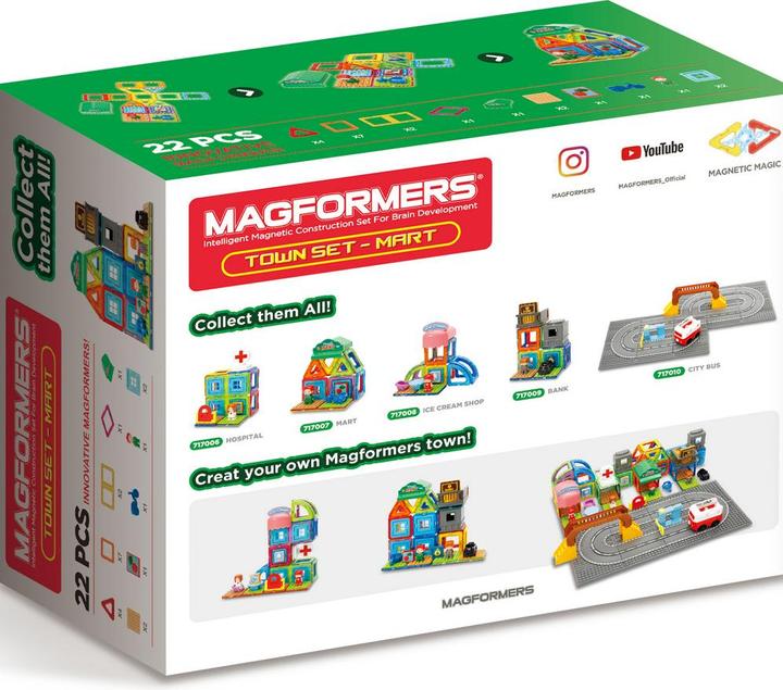 Productafbeelding Magformers Stad ingesteld