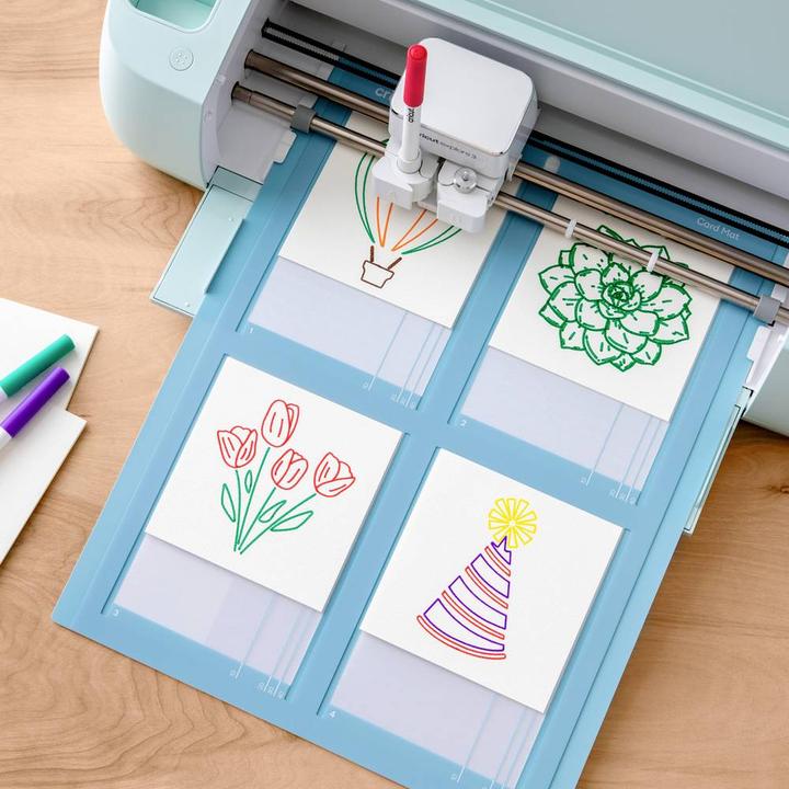 Actual product image Cricut watercolor cards S40 12 pieces (P) (12.5 x 12.5 cm, 12 x)